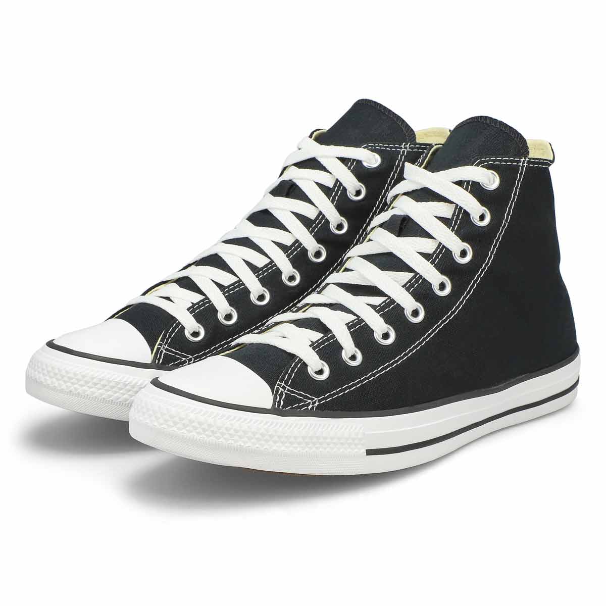 Converse noir shop fourré